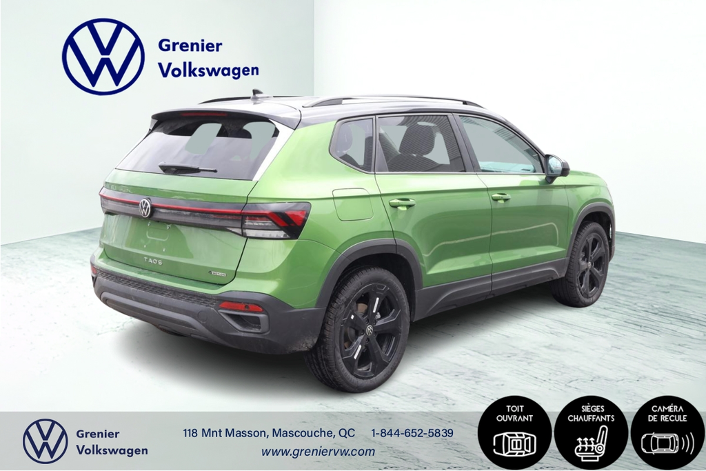 Volkswagen Taos Comfortline Black Edition 4MOTION 2025 à Mascouche, Québec - 6 - w1024h768px