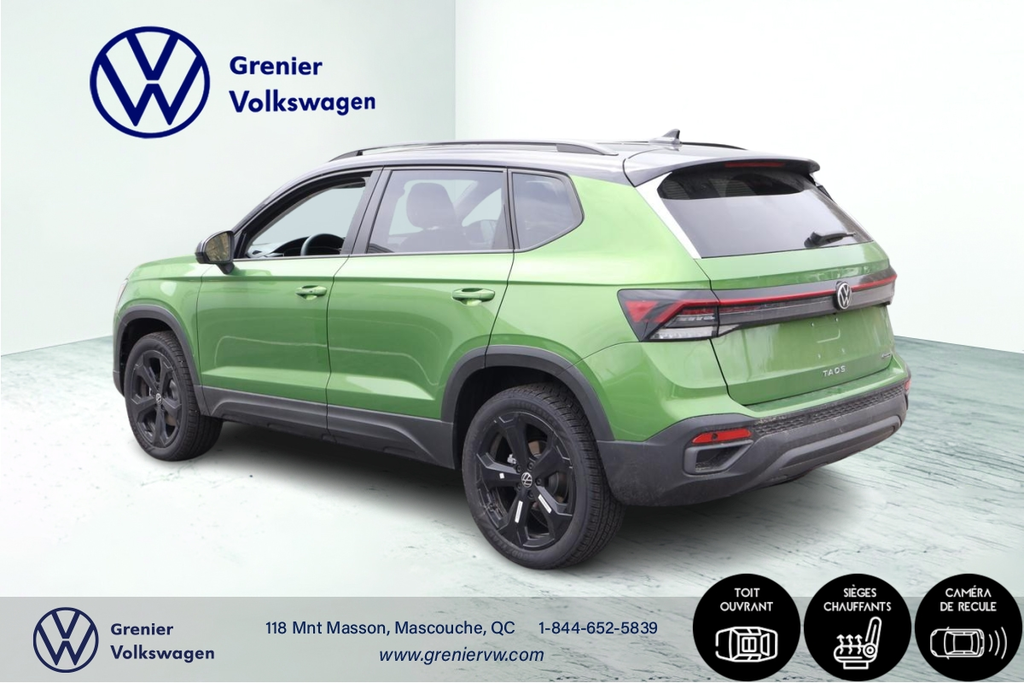 Volkswagen Taos Comfortline Black Edition 4MOTION 2025 à Mascouche, Québec - 4 - w1024h768px