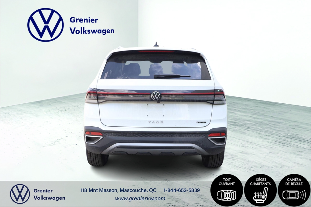 Volkswagen Taos Comfortline 4MOTION 2025 à Mascouche, Québec - 5 - w1024h768px