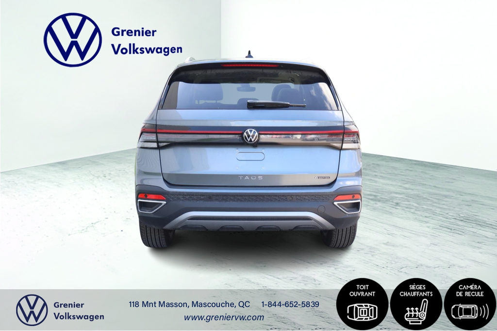 2025 Volkswagen Taos Comfortline 4MOTION in Mascouche, Quebec - 5 - w1024h768px