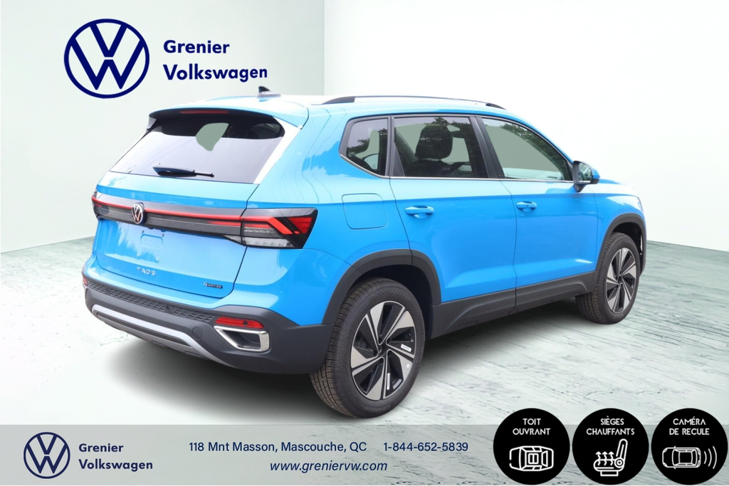 Volkswagen Taos Highline 4MOTION 2025 à Mascouche, Québec - 6 - w1024h768px