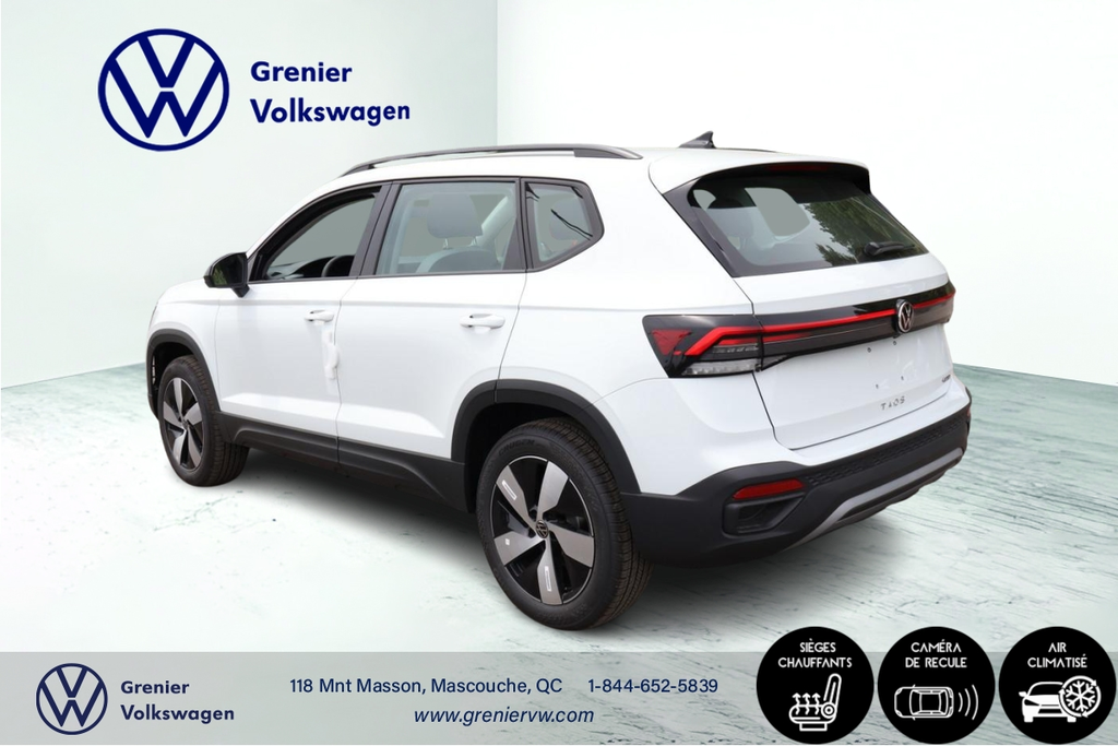 2025 Volkswagen Taos Trendline 4MOTION in Mascouche, Quebec - 4 - w1024h768px