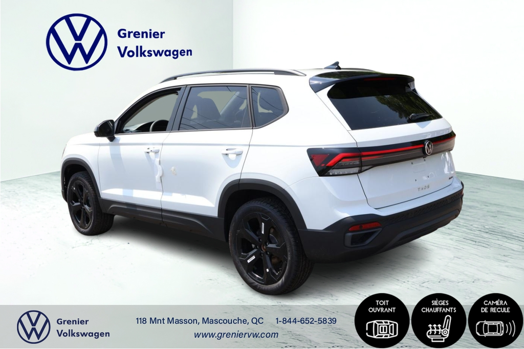 2025 Volkswagen Taos Comfortline Black Edition 4MOTION in Mascouche, Quebec - 6 - w1024h768px