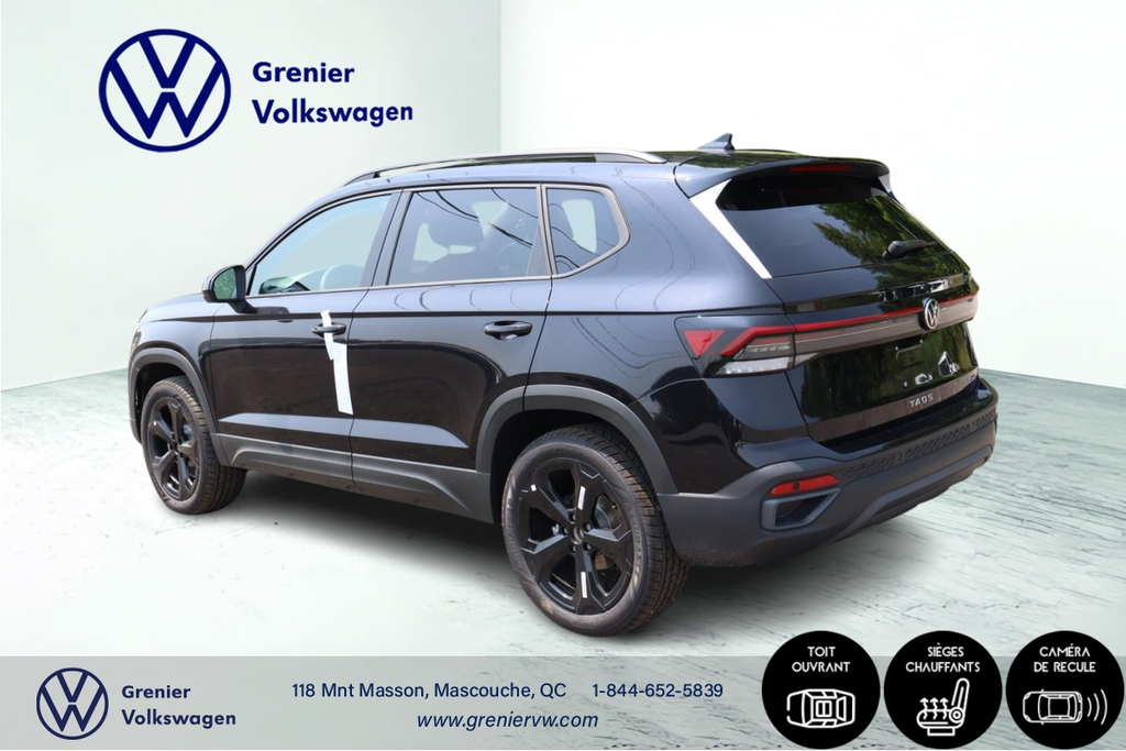 2025 Volkswagen Taos Comfortline Black Edition 4MOTION in Mascouche, Quebec - 6 - w1024h768px
