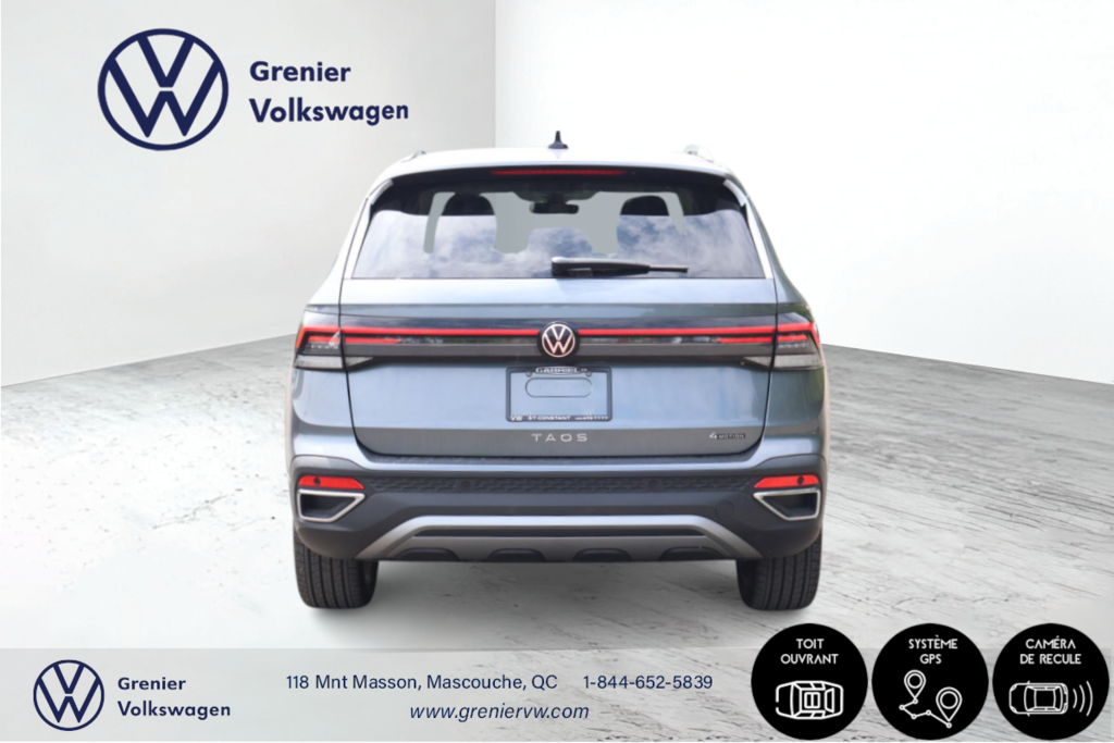 2025 Volkswagen Taos Highline 4MOTION in Mascouche, Quebec - 3 - w1024h768px