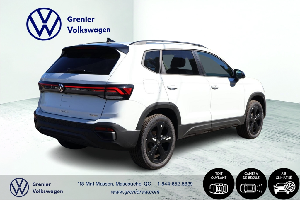 2025 Volkswagen Taos Comfortline Black Edition 4MOTION in Mascouche, Quebec - 6 - w1024h768px
