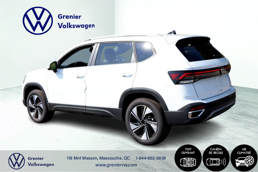Volkswagen Taos Comfortline 4MOTION 2025 à Mascouche, Québec - 4 - w1024h768px
