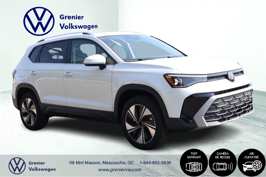 Volkswagen Taos Comfortline 4MOTION 2025 à Mascouche, Québec - 3 - w1024h768px