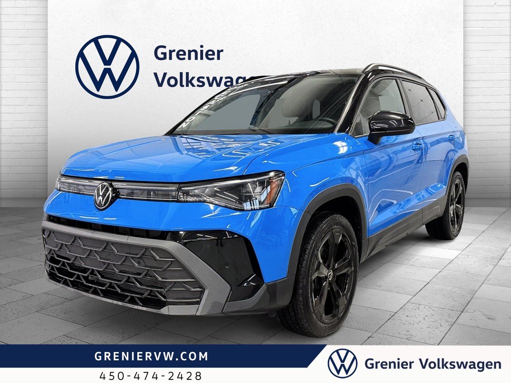 2025 Volkswagen TAOS Comfortline Black Edition, Carplay, Toit, 4Motion in Terrebonne, Quebec - 1 - w1024h768px