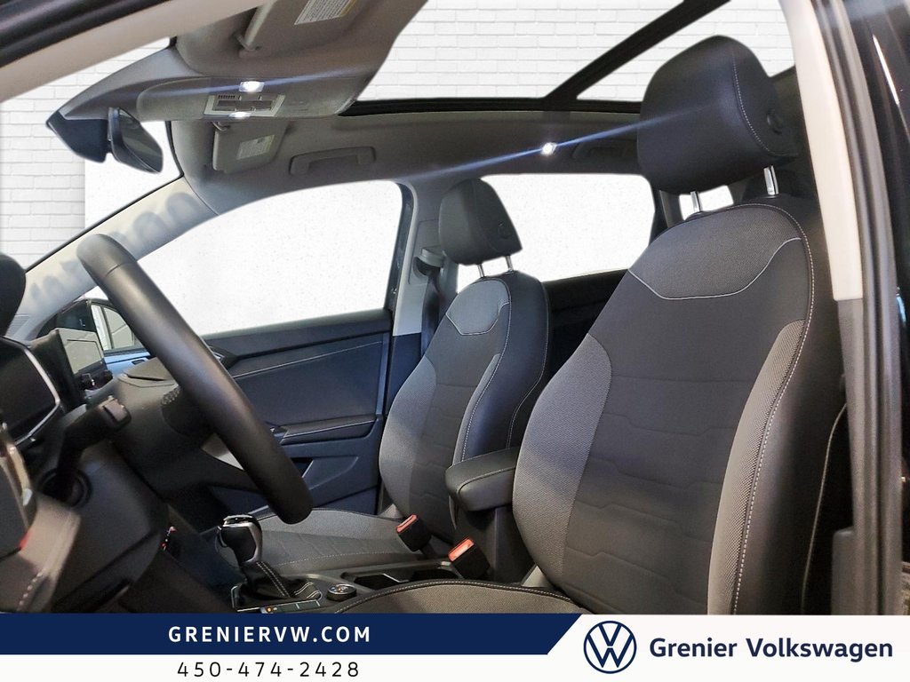 2025 Volkswagen TAOS Comfortline Black Edition, AWD, Carplay, Toit in Terrebonne, Quebec - 12 - w1024h768px