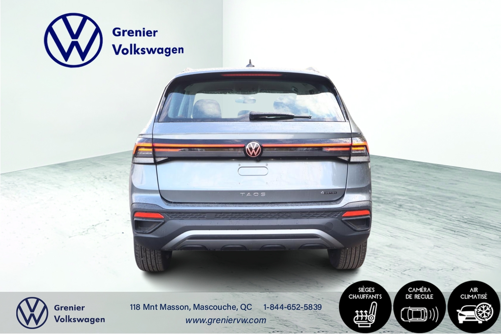 2026 Volkswagen Taos Trendline 4MOTION in Mascouche, Quebec - 5 - w1024h768px