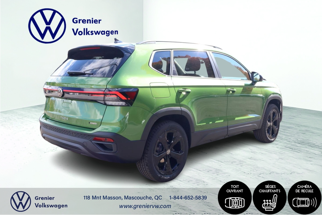 2026 Volkswagen Taos Comfortline Black Edition 4MOTION in Mascouche, Quebec - 6 - w1024h768px