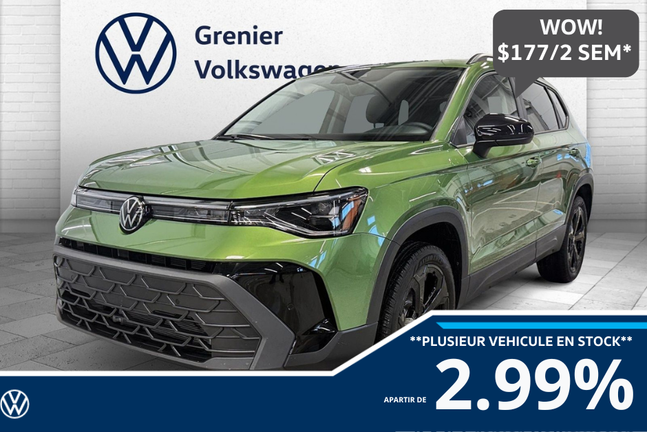 2026 Volkswagen Taos Comfortline Black Edition 4MOTION in Mascouche, Quebec - 1 - w1024h768px