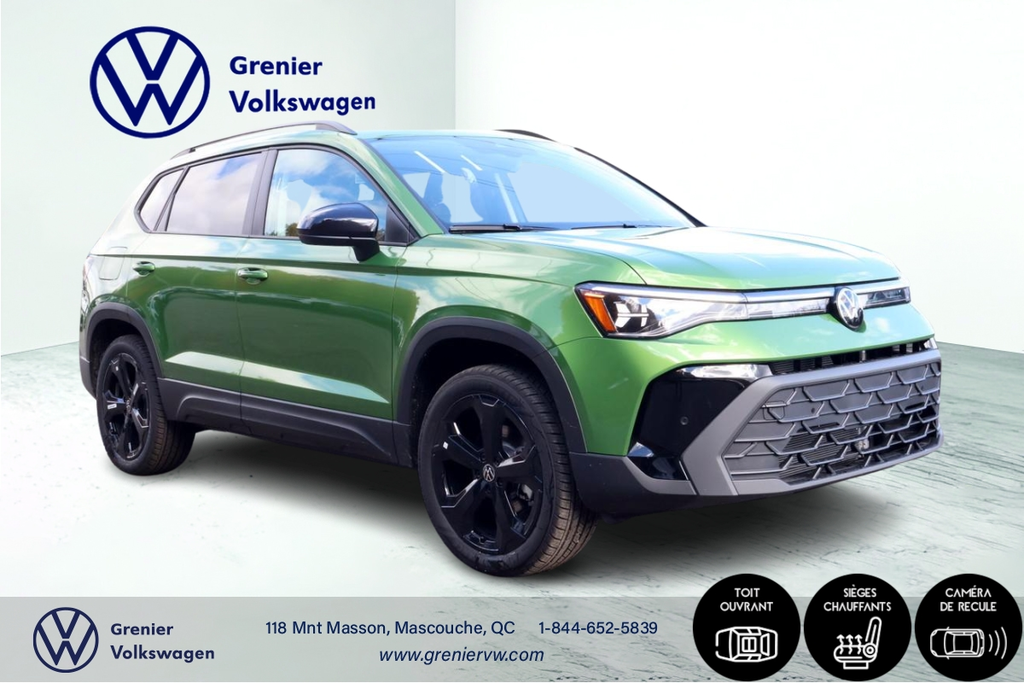 Volkswagen Taos Comfortline Black Edition 4MOTION 2026 à Mascouche, Québec - 3 - w1024h768px