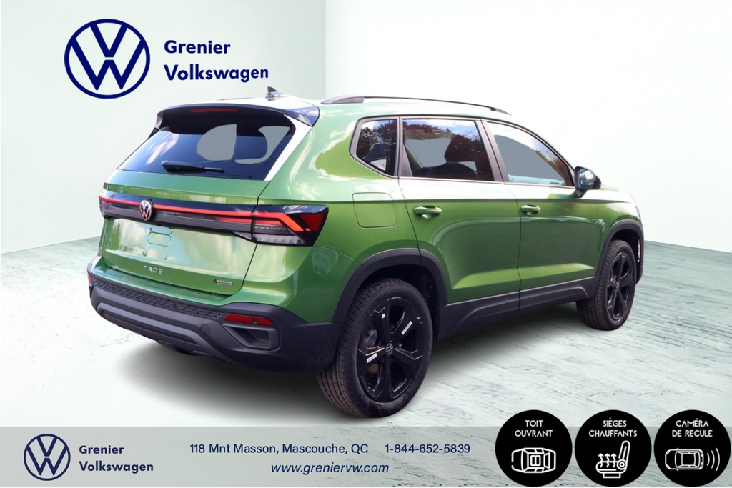 Volkswagen Taos Comfortline Black Edition 4MOTION 2026 à Mascouche, Québec - 6 - w1024h768px