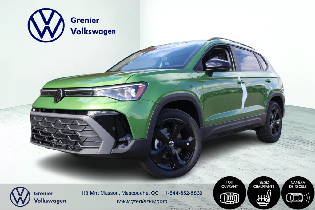 Volkswagen Taos Comfortline Black Edition 4MOTION 2026 à Mascouche, Québec - 1 - w1024h768px
