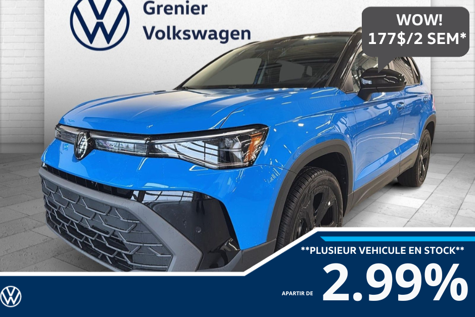 2026 Volkswagen Taos Comfortline Black Edition 4MOTION in Mascouche, Quebec - 1 - w1024h768px