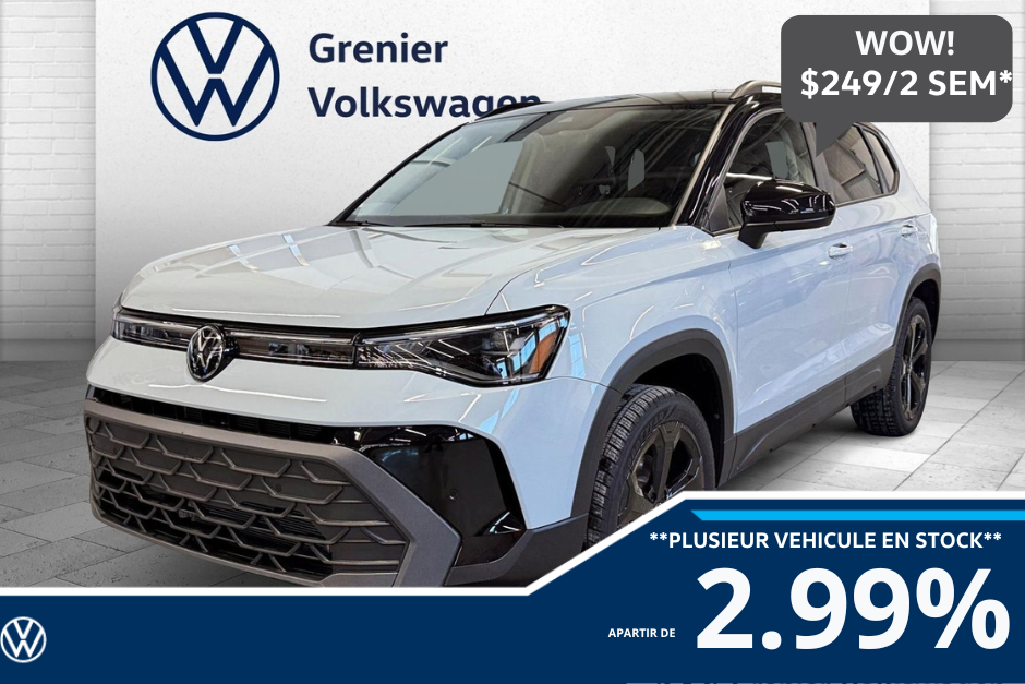 Volkswagen Taos Comfortline Black Edition 4MOTION 2026 à Mascouche, Québec - 1 - w1024h768px