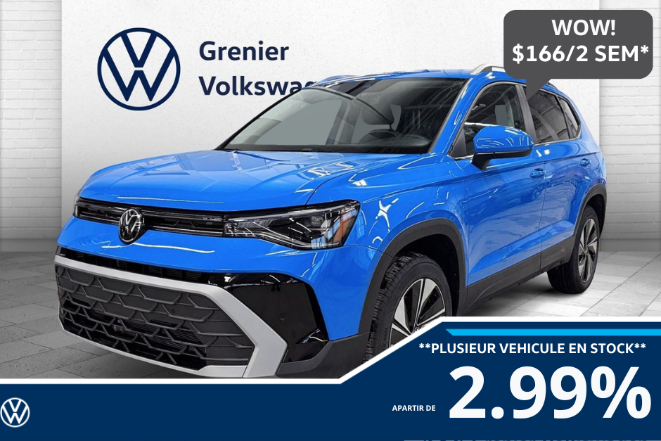 Volkswagen Taos Comfortline 4MOTION 2026 à Mascouche, Québec - 1 - w1024h768px