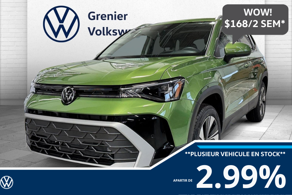 2026 Volkswagen Taos Comfortline 4MOTION in Mascouche, Quebec - 1 - w1024h768px