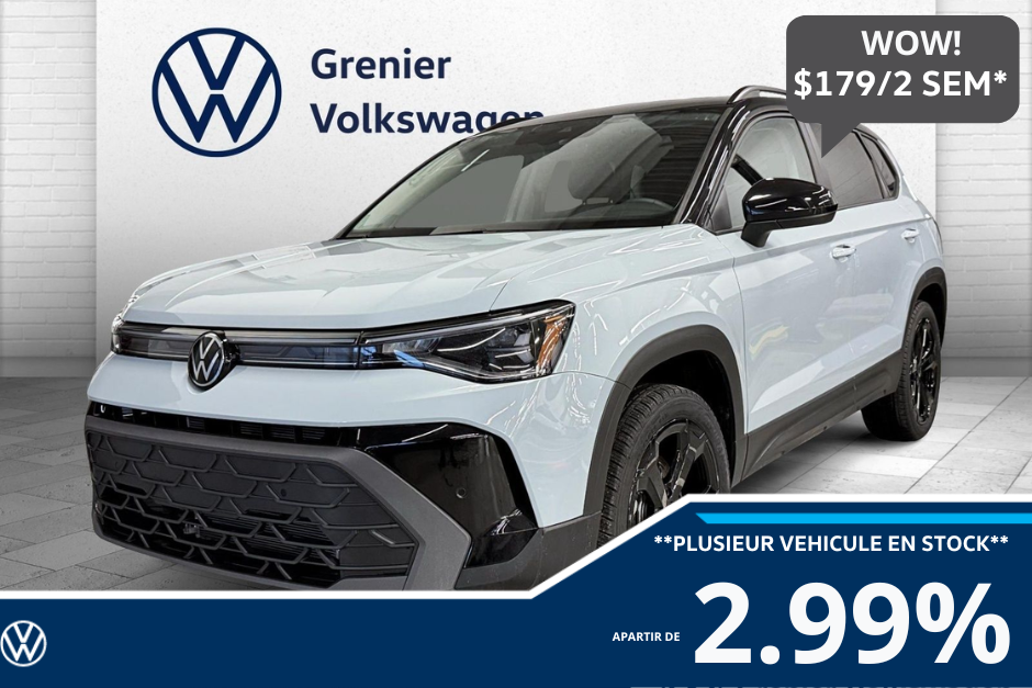 Volkswagen Taos Comfortline Black Edition 4MOTION 2026 à Mascouche, Québec - 1 - w1024h768px