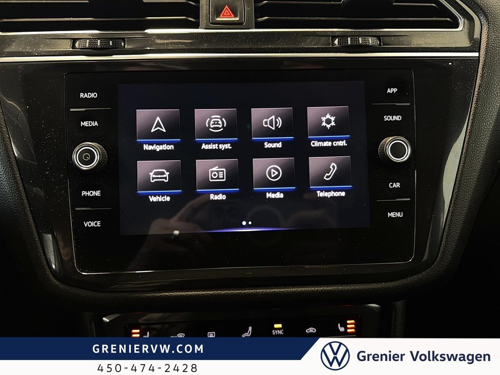 Volkswagen Tiguan Comfortline Comfortline R-Line, Cuir, Toit Pano, Siège Chauff. 2023 à Terrebonne, Québec - 16 - w1024h768px