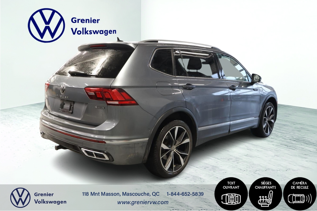 2022 Volkswagen Tiguan Highline Highline R-Line,Jamais accidente ,1 proprioétaire in Terrebonne, Quebec - 7 - w1024h768px