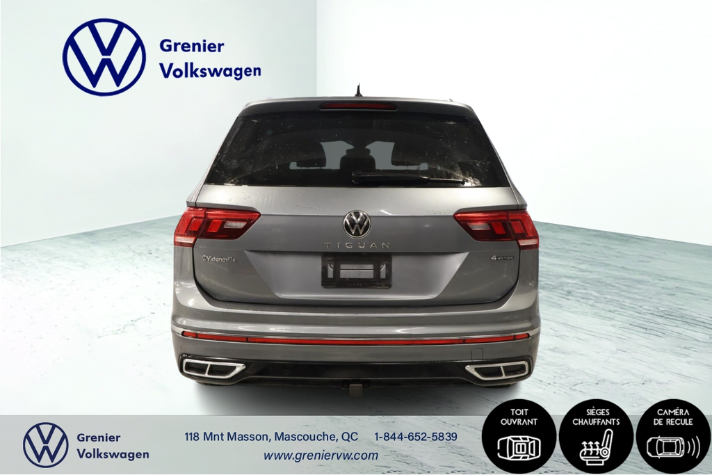 2022 Volkswagen Tiguan Highline Highline R-Line,Jamais accidente ,1 proprioétaire in Terrebonne, Quebec - 6 - w1024h768px