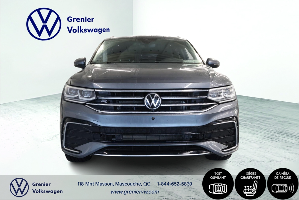 2022 Volkswagen Tiguan Highline Highline R-Line,Jamais accidente ,1 proprioétaire in Terrebonne, Quebec - 2 - w1024h768px