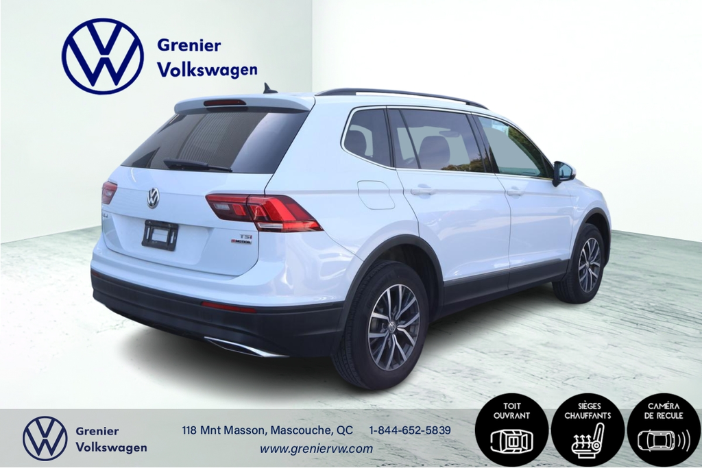 2018 Volkswagen Tiguan Comfortline, Cuir, Toit, 4Motion in Mascouche, Quebec - 7 - w1024h768px