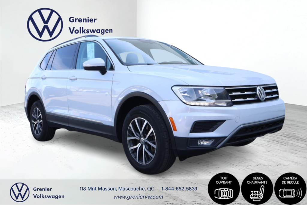 2018 Volkswagen Tiguan Comfortline, Cuir, Toit, 4Motion in Mascouche, Quebec - 3 - w1024h768px