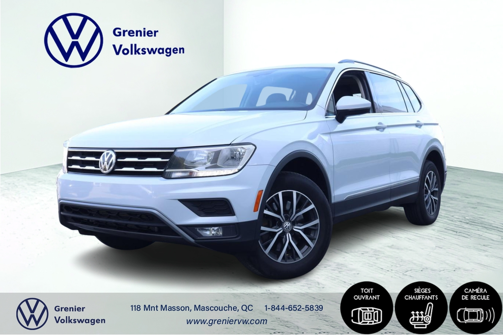 2018 Volkswagen Tiguan Comfortline, Cuir, Toit, 4Motion in Mascouche, Quebec - 1 - w1024h768px