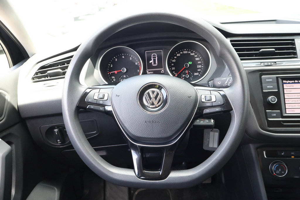Volkswagen Tiguan Trendline,FWD,Apple car play,Commandes au volant 2019 à Mascouche, Québec - 14 - w1024h768px