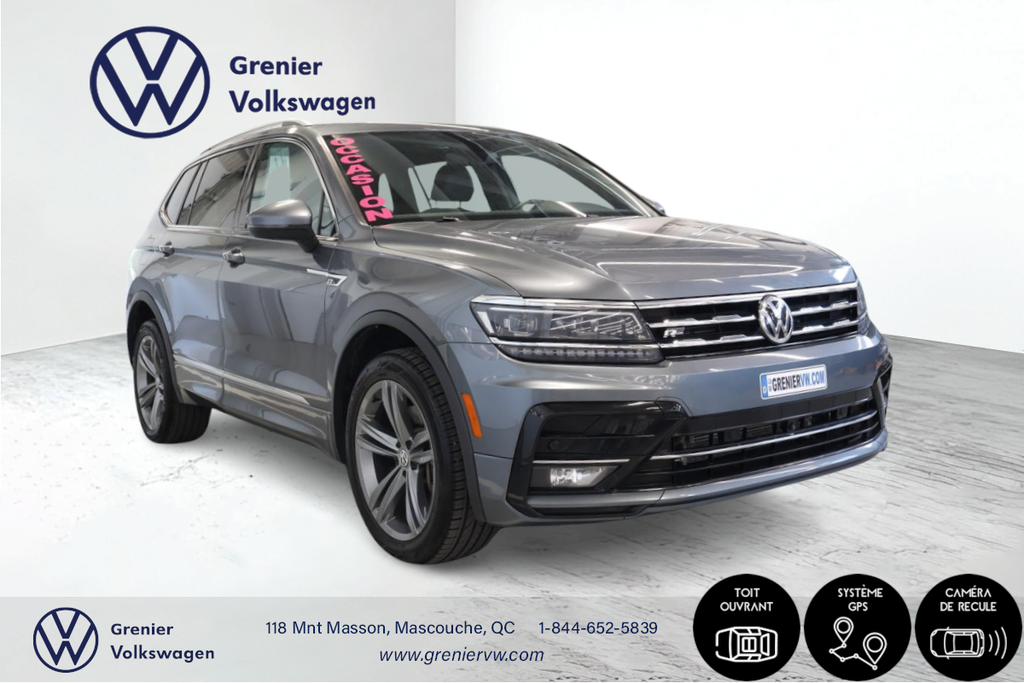 Volkswagen Tiguan Highline R line, Toit Pano , Cockpit numerique 2021 à Mascouche, Québec - 3 - w1024h768px