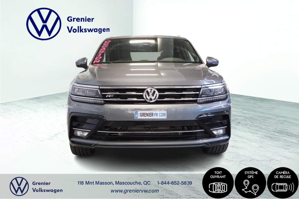 Volkswagen Tiguan Highline R line, Toit Pano , Cockpit numerique 2021 à Mascouche, Québec - 2 - w1024h768px
