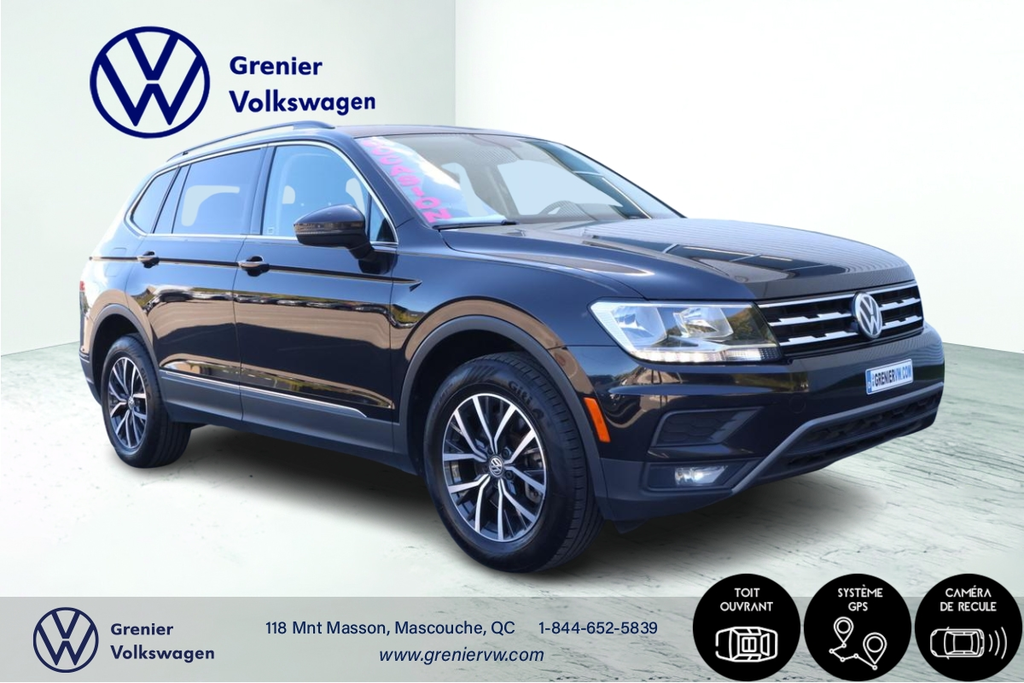Volkswagen Tiguan Comfortline, Cuir, Toit, Carplay, 4Motion 2021 à Terrebonne, Québec - 3 - w1024h768px