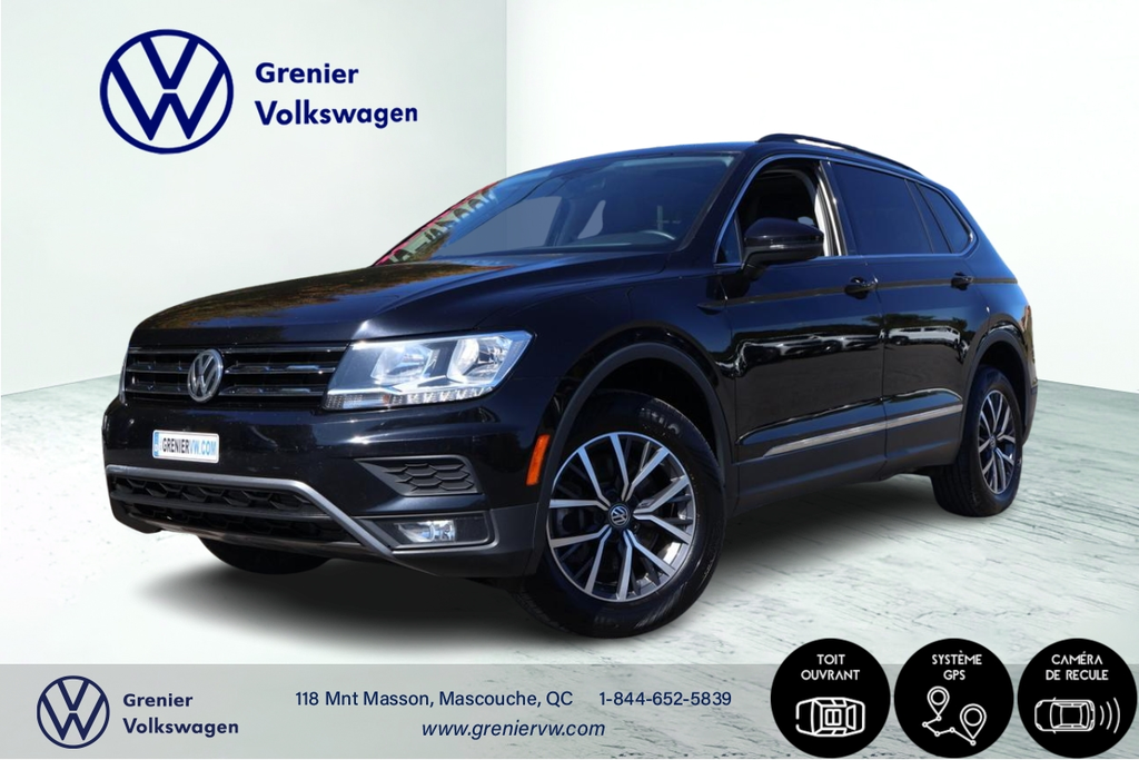 Volkswagen Tiguan Comfortline, Toit, Carplay, 4Motion 2021 à Terrebonne, Québec - 1 - w1024h768px