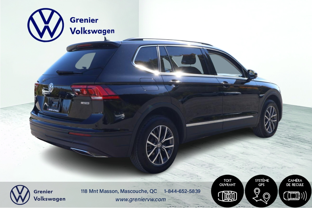 Volkswagen Tiguan Comfortline, Toit, Carplay, 4Motion 2021 à Terrebonne, Québec - 7 - w1024h768px
