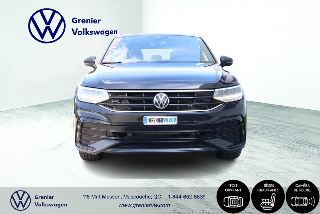 2022 Volkswagen Tiguan Comfortline R-Line Black Edition, Toit ouvrant, in Mascouche, Quebec - 2 - w1024h768px
