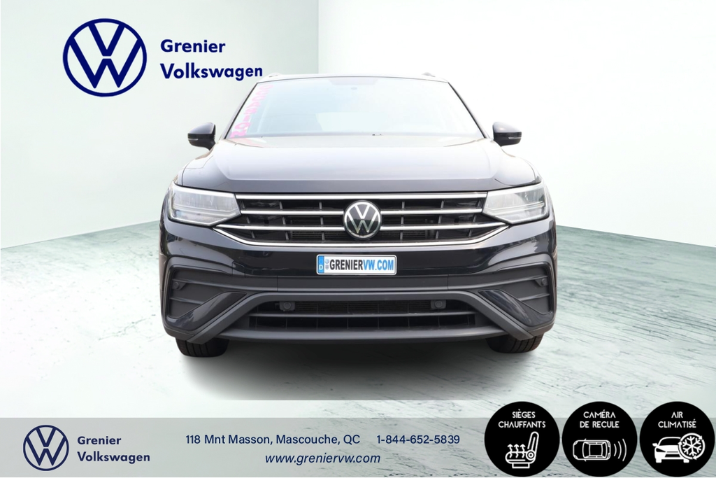 Volkswagen Tiguan Trendline, Carplay, 4 Motion, 1 Proprio 2022 à Terrebonne, Québec - 2 - w1024h768px