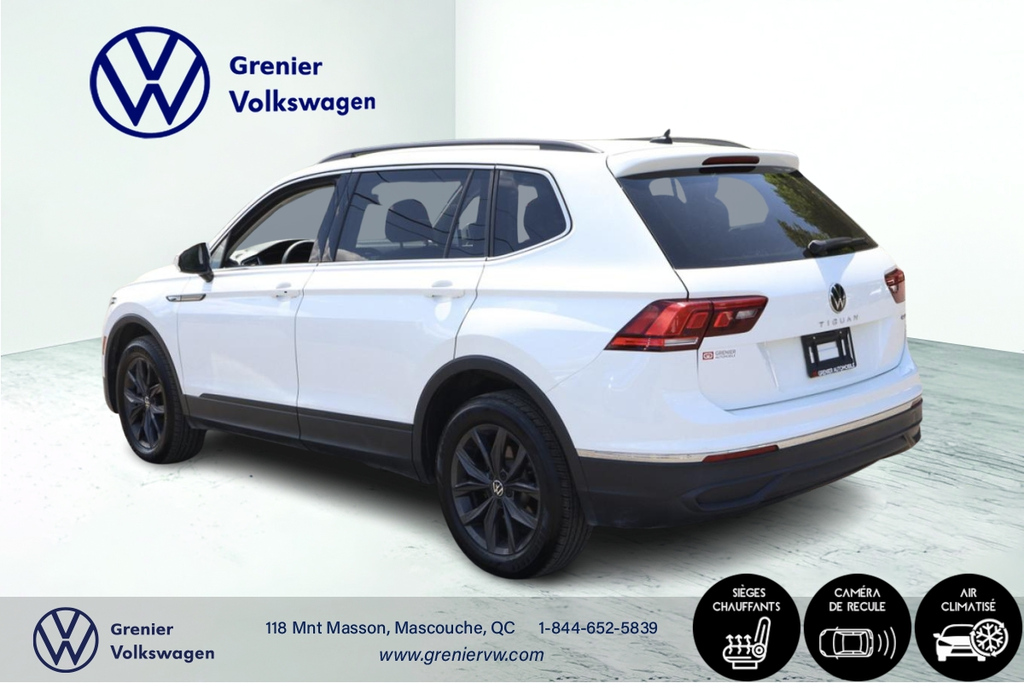 2022 Volkswagen Tiguan Comfortline, Cuir, Carplay, Siege Chauffant in Terrebonne, Quebec - 7 - w1024h768px