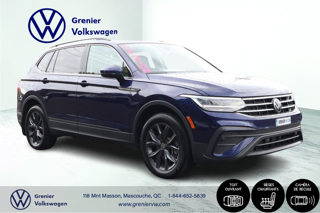Volkswagen Tiguan Comfortline 4Motion Toit pano 2022 à Mascouche, Québec - 3 - w1024h768px