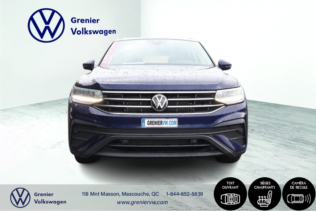 Volkswagen Tiguan Comfortline 4Motion Toit pano 2022 à Mascouche, Québec - 2 - w1024h768px