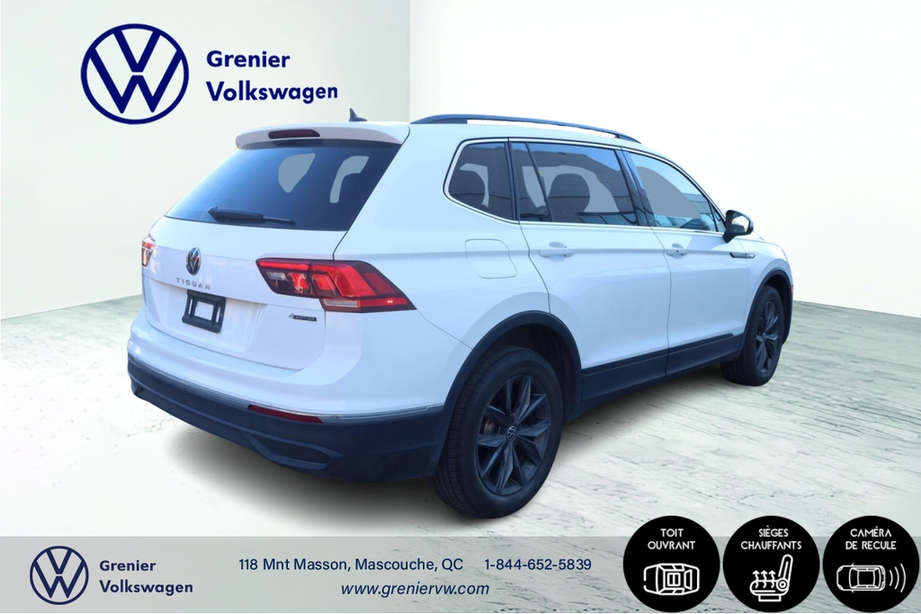 Volkswagen Tiguan Comfortline,toit pano 4motion 2022 à Terrebonne, Québec - 8 - w1024h768px