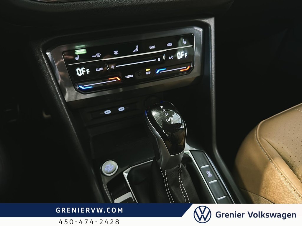 2022 Volkswagen Tiguan Comfortline R-Line, Démarreur, Cuir, Toit, Carplay in Terrebonne, Quebec - 16 - w1024h768px