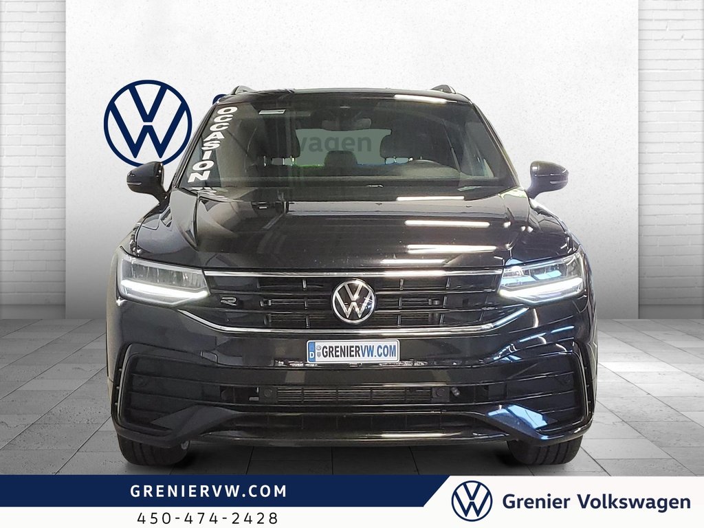 2022 Volkswagen Tiguan Comfortline, Black edition, Carplay, Toit, Cuir in Terrebonne, Quebec - 2 - w1024h768px