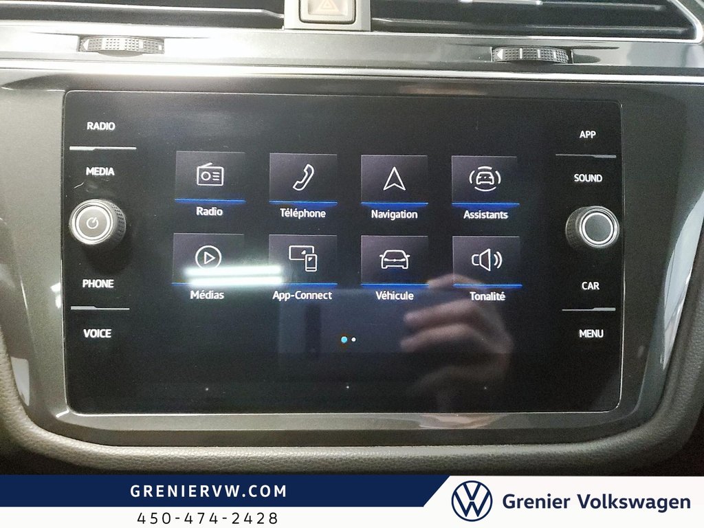 2022 Volkswagen Tiguan Comfortline, Black edition, Carplay, Toit, Cuir in Terrebonne, Quebec - 17 - w1024h768px