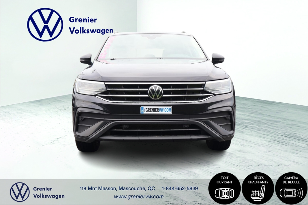 Volkswagen Tiguan COMFORTLINE+AWD+TOIT PANO 2023 à Terrebonne, Québec - 2 - w1024h768px