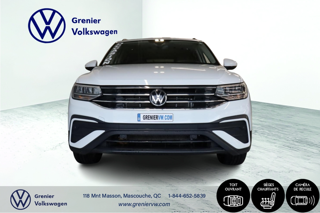 Volkswagen Tiguan Comfortline jamais accidente,1 proprietaire 2023 à Mascouche, Québec - 2 - w1024h768px