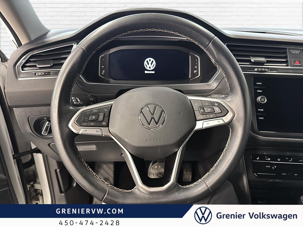 2023 Volkswagen Tiguan Comfortline, 1 Propriétaire, Jamais Accidentée in Mascouche, Quebec - 12 - w1024h768px